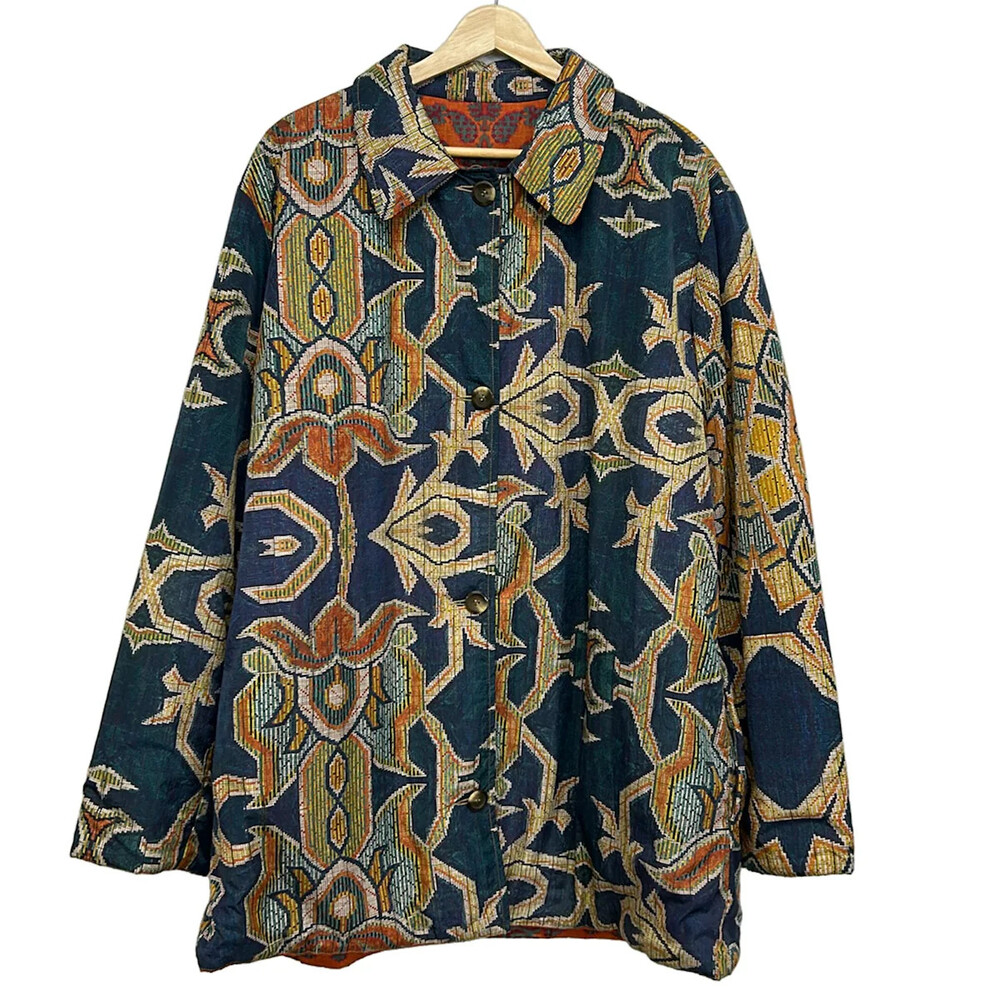 Pierre Louis Mascia Navy Orange Multi #343307P57B